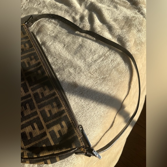 RARE Fendi Vintage Zucca Print Baguette Shoulder bag - Picture 8 of 8